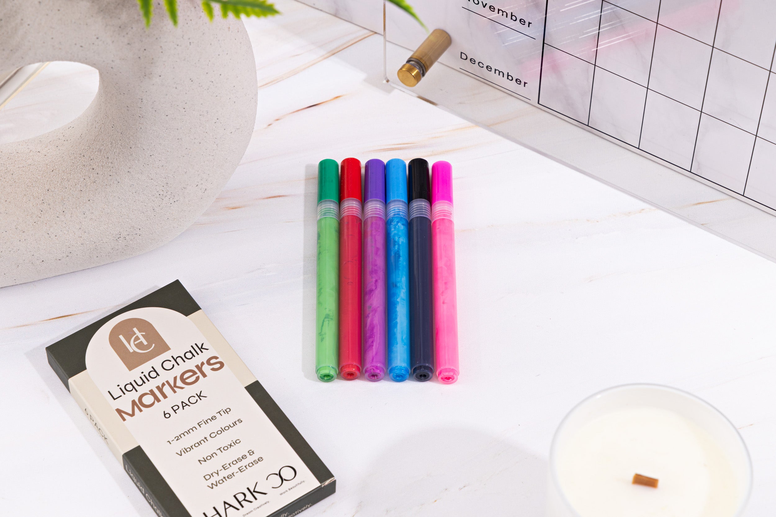 Liquid Chalk Markers - 6 Pack