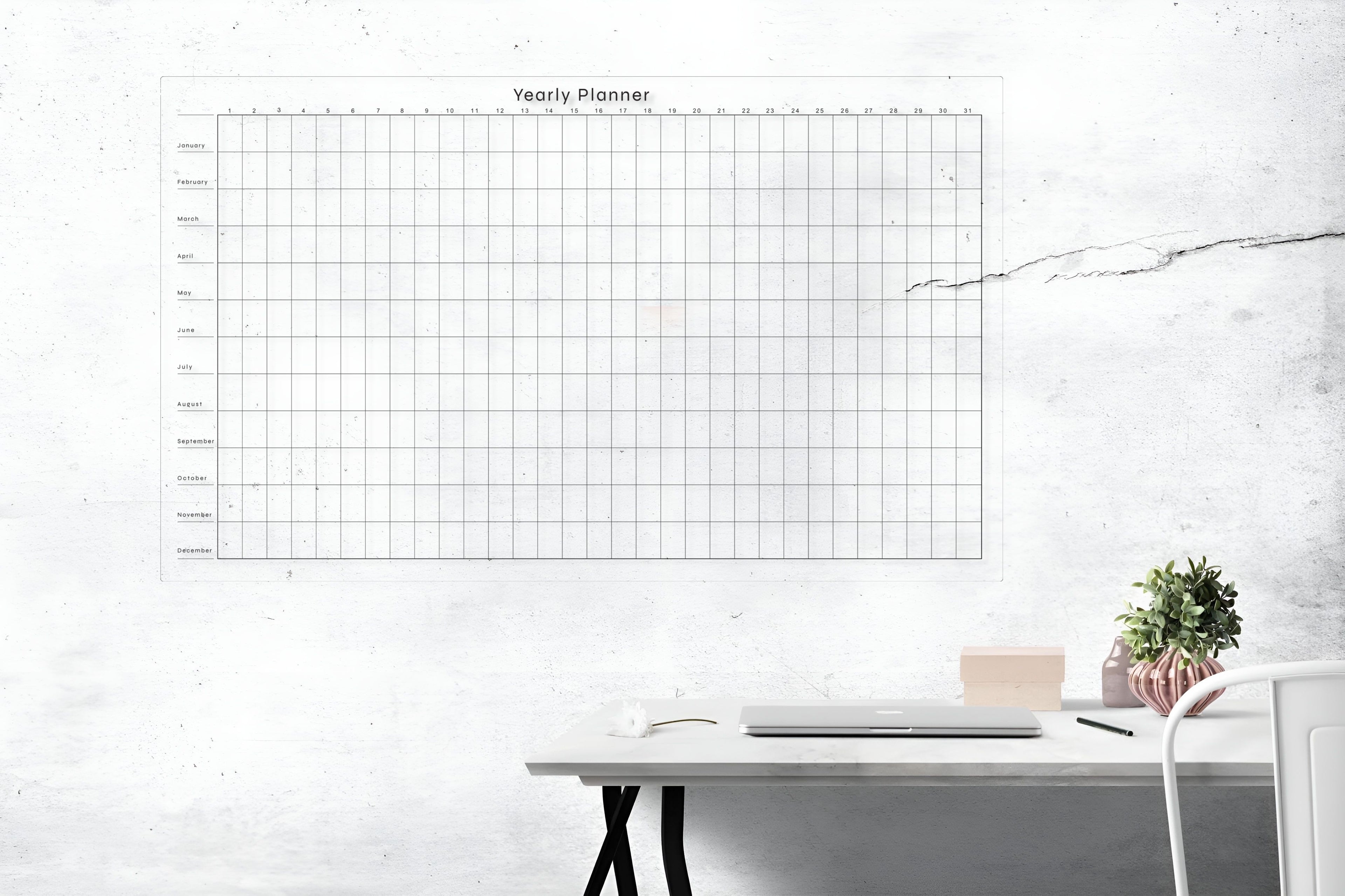 The Yearly Wall Planner