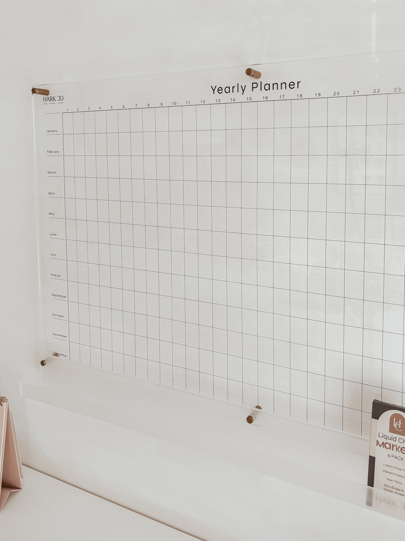 The Yearly Wall Planner
