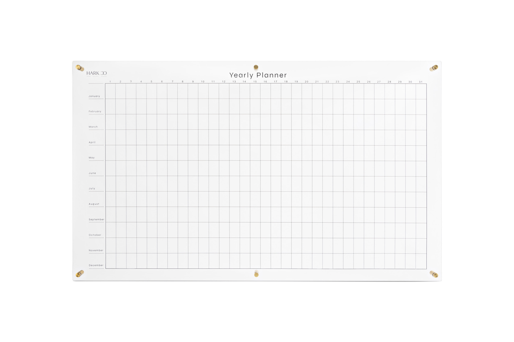 The Yearly Wall Planner