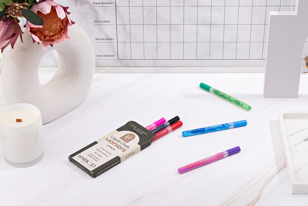 Liquid Chalk Markers - 6 Pack