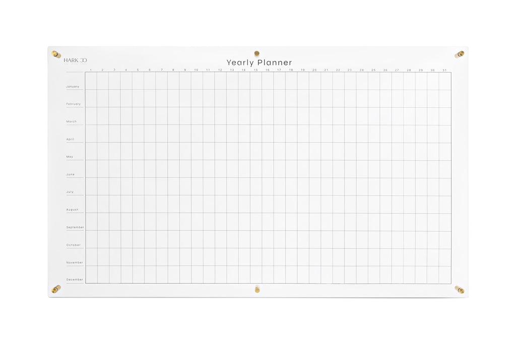 The Yearly Wall Planner