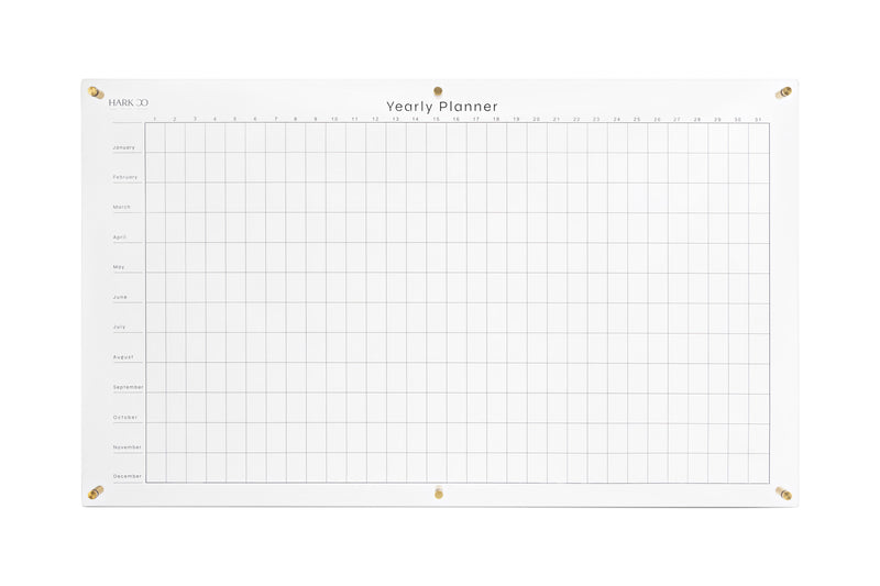 The Yearly Wall Planner