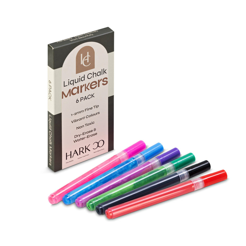 Liquid Chalk Markers - 6 Pack