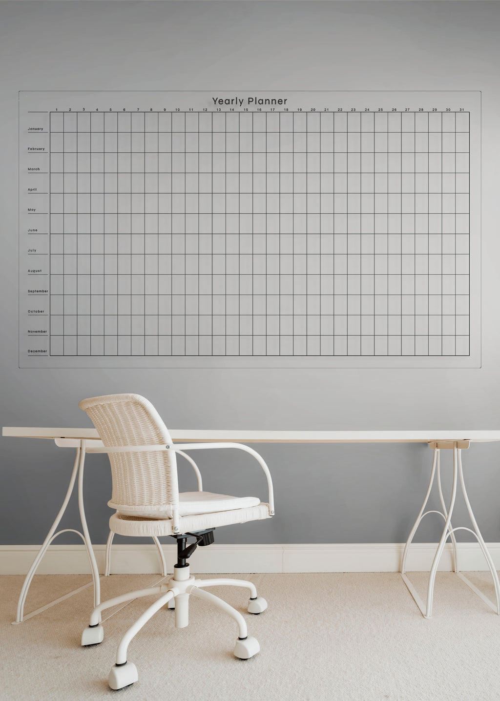 The Yearly Wall Planner